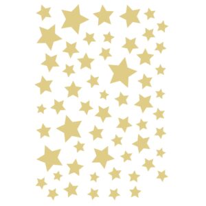 ESTAhome Wandtattoo Sternenhimmel Gelb 33 cm x 47