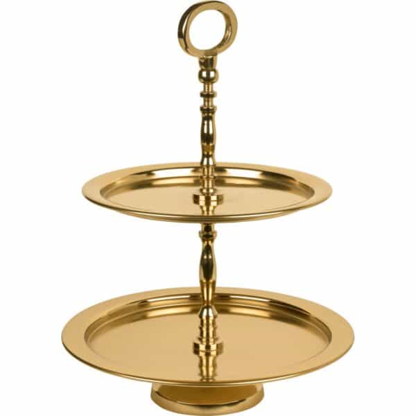 Etagere Blush Bordeaux 37 cm x Ø 27 cm Gold