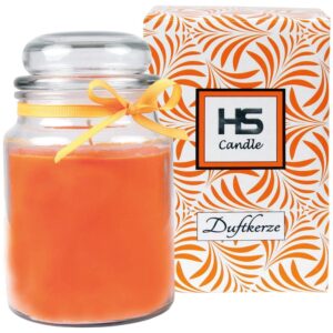 HS Candle Duftkerze & Bonbon Glas Ø10cm Honigmelone