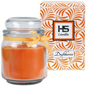 HS Candle Duftkerze & Bonbon Glas Ø9cm Honigmelone