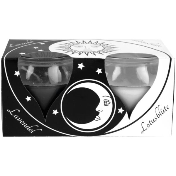 HS Candle Duftkerze Creation Kerzen 2er Pack Ying Yang