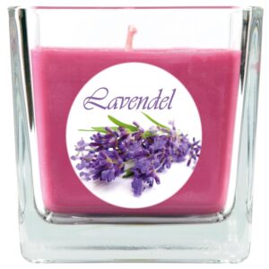 HS Candle Duftkerze & Glas Duft Bild Viereck 8 x 7