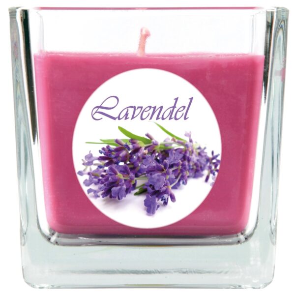 HS Candle Duftkerze & Glas Duft Bild Viereck 8 x 7