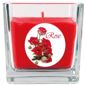 HS Candle Duftkerze & Glas Duft Bild Viereck 8 x 7
