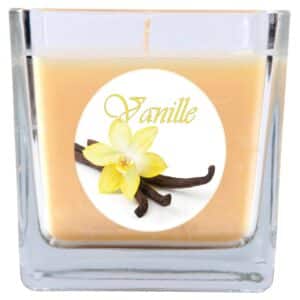 HS Candle Duftkerze & Glas Duft Bild Viereck 8 x 7