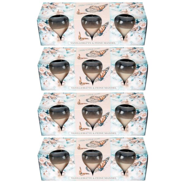 HS Candle Duftkerzen Selection 12er Pack Butterfly Selection