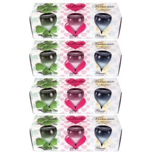 HS Candle Duftkerzen Selection 12er Pack Romantic Selection