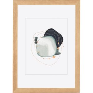Holz-Bilderrahmen Eiche 21 cm x 29