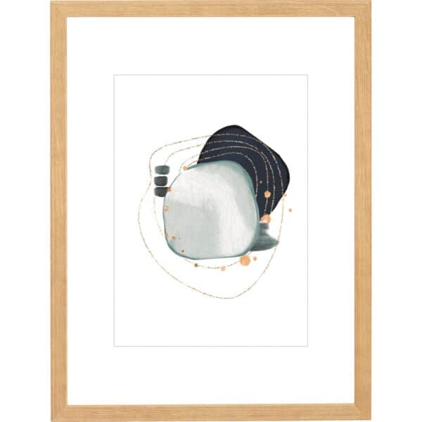 Holz-Bilderrahmen Eiche 30 cm x 40 cm
