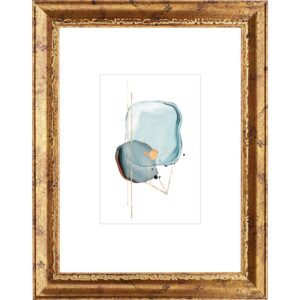 Holz-Bilderrahmen Gold 18 cm x 24 cm