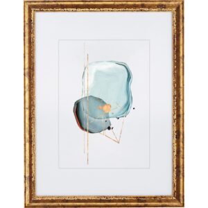 Holz-Bilderrahmen Gold 30 cm x 40 cm
