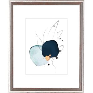 Holz-Bilderrahmen Silber 24 cm x 30 cm