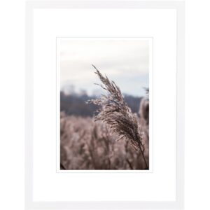 Holz-Bilderrahmen Weiß 30 cm x 40 cm