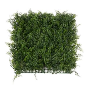 KARAT Pflanzenwand Fern Kunstpflanze zur Dekoration 50 x 50 cm