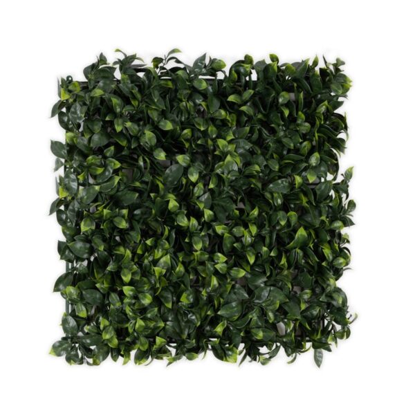 KARAT Pflanzenwand Gardenia Kunstpflanze zur Dekoration 50 x 50 cm