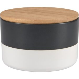 Keramik-Dose mit Deckel Minimalist Zen Ø 12