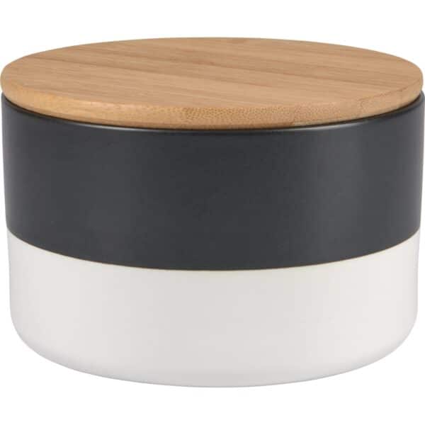 Keramik-Dose mit Deckel Minimalist Zen Ø 12