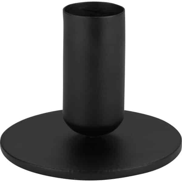 Kerzenhalter Metall Rund Ø 7 cm x 5 cm Schwarz