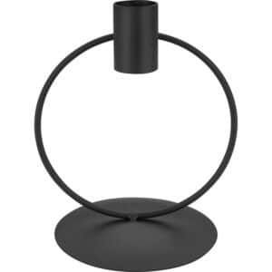 Kerzenhalter Midnight Mystery 40 cm x 9 cm x 12 cm Schwarz