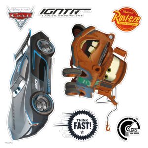 Komar Fenstersticker Cars 30 cm x 30 cm