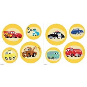 Komar Fenstersticker Cars Ka-Chow 30 cm x 30 cm
