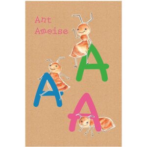 Komar Wandbild ABC Animal A 30 x 40 cm