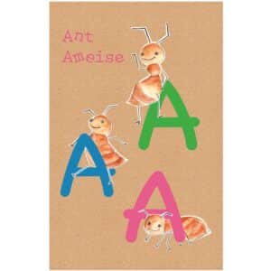 Komar Wandbild ABC Animal A 50 x 70 cm
