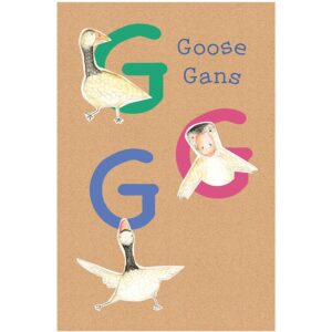 Komar Wandbild ABC Animal G 30 x 40 cm