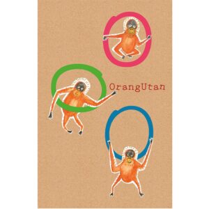 Komar Wandbild ABC Animal O 50 x 70 cm