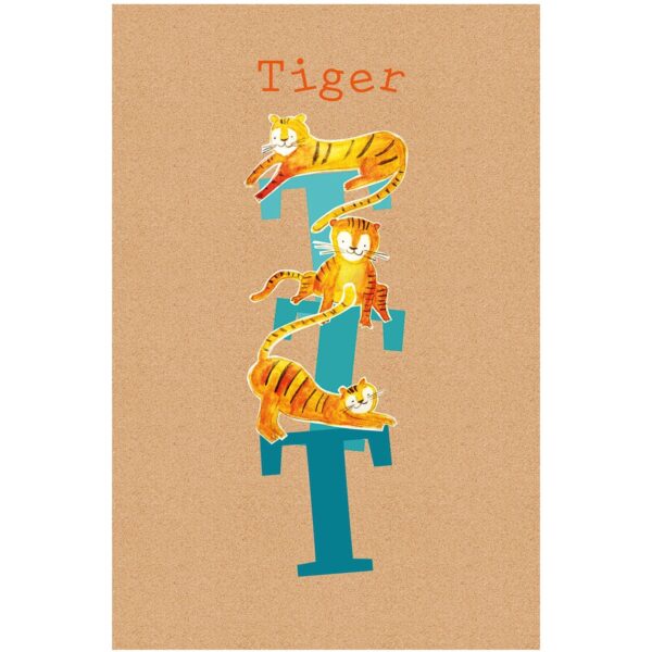 Komar Wandbild ABC Animal T 30 x 40 cm