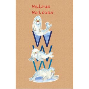 Komar Wandbild ABC Animal W 50 x 70 cm