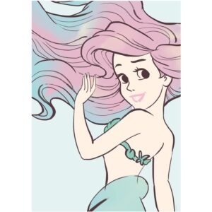 Komar Wandbild Ariel Aquarell 30 x 40 cm
