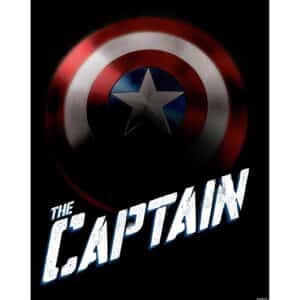 Komar Wandbild Avengers The Captain 40 x 50 cm gerollt