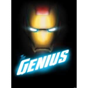 Komar Wandbild Avengers The Genius 50 x 70 cm gerollt