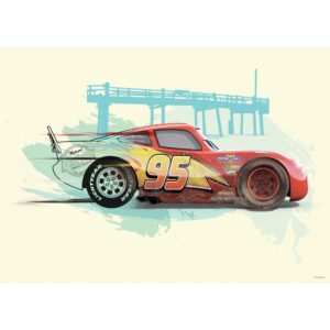 Komar Wandbild Cars McQueen 70 x 50 cm gerollt