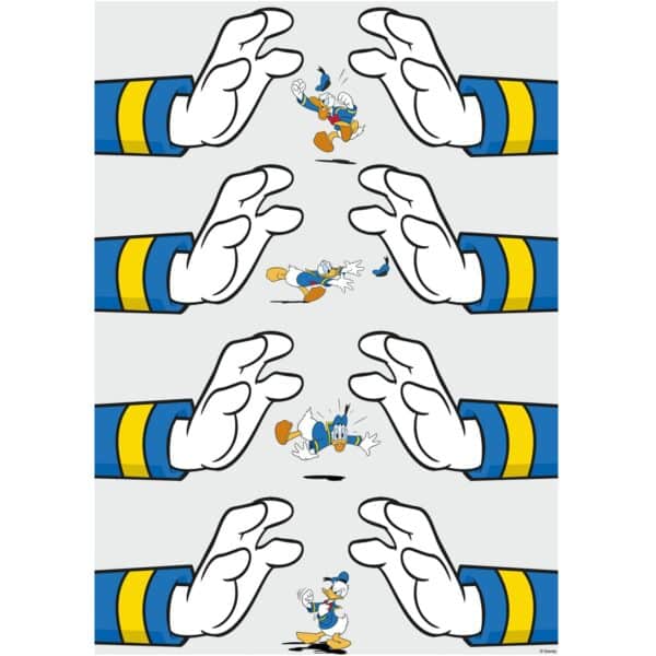 Komar Wandbild Donald Hands 30 x 40 cm