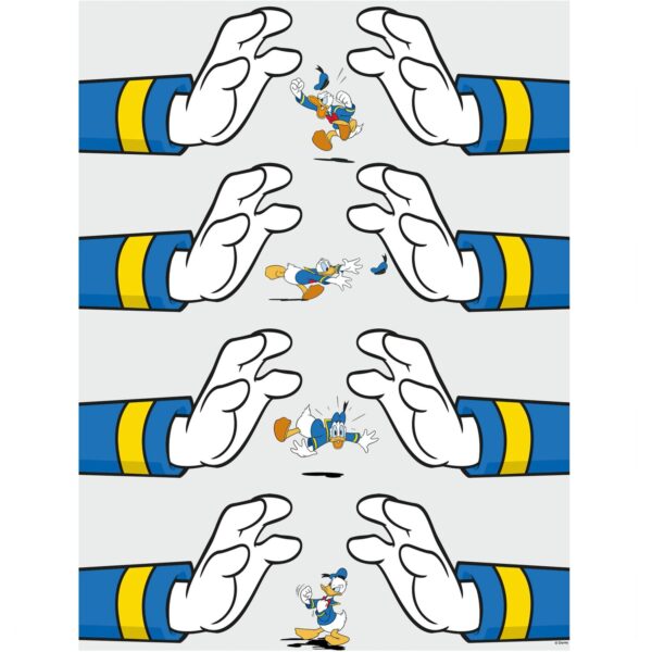 Komar Wandbild Donald Hands 40 x 50 cm