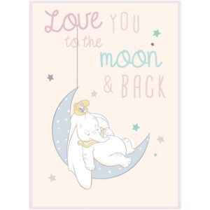 Komar Wandbild Dumbo Moon 40 x 50 cm