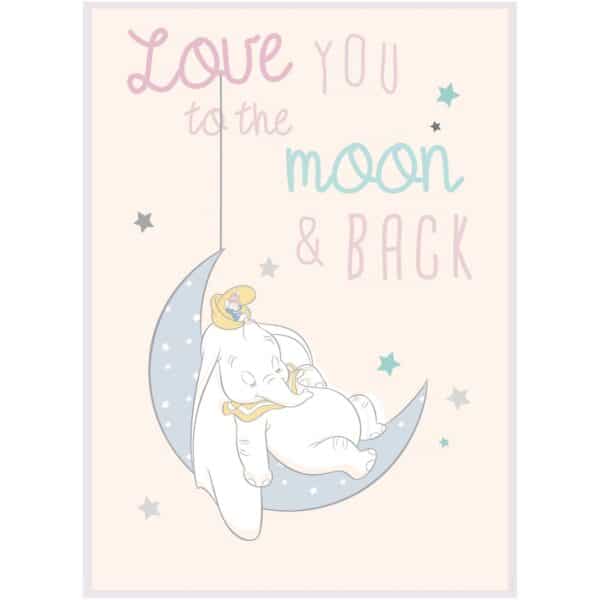 Komar Wandbild Dumbo Moon 40 x 50 cm