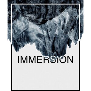 Komar Wandbild Immersion Steel 40 x 50 cm