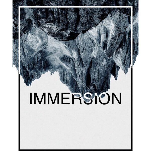 Komar Wandbild Immersion Steel 40 x 50 cm