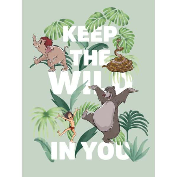 Komar Wandbild Jungle Book Wild 30 x 40 cm