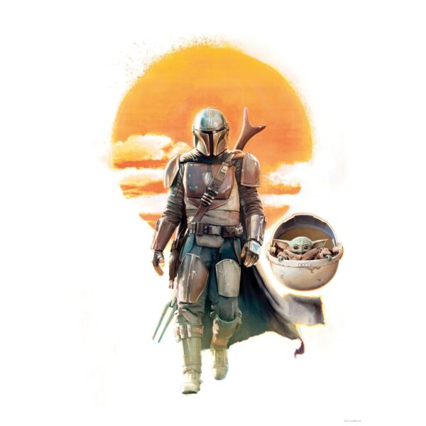 Komar Wandbild Mandalorian The Child Family Trip 50 cm x 70 cm