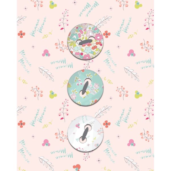 Komar Wandbild Minnie Mouse Buttons 40 x 50 cm