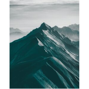 Komar Wandbild Mountains Top 40 x 50 cm