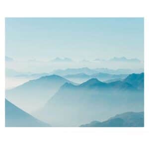 Komar Wandbild Mountains View 50 x 40 cm