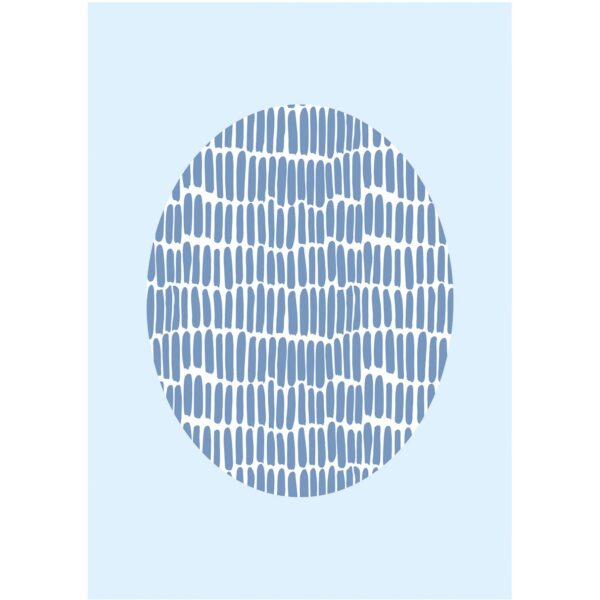 Komar Wandbild Shelly Blue 30 x 40 cm