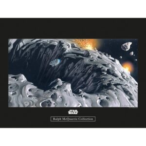 Komar Wandbild Star Wars Asteroid 40 x 30 cm