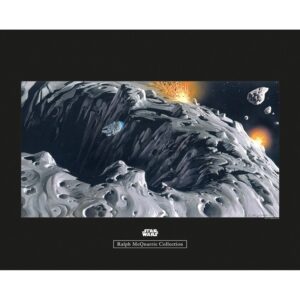 Komar Wandbild Star Wars Asteroid 50 x 40 cm