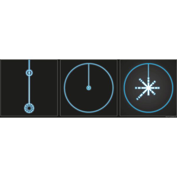 Komar Wandbild Star Wars Deathstar 40 x 30 cm
